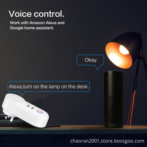 Electrical Timer Mini Smart Home Google Alexa Outlet AU Wall Plug Socket
